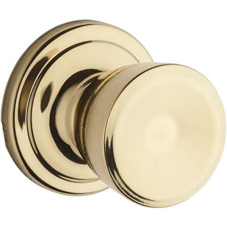 Kwikset Signature Series Abbey Passage Door Knobset Polished Brass