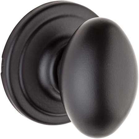Kwikset Signature Series Laurel Passage Door Knob Matte Black