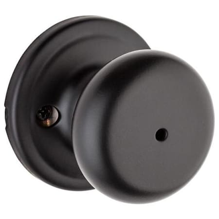 Kwikset Signature Series Hancock Privacy Door Knob Matte Black