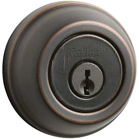 Kwikset Single Cylinder Deadbolt from the 780 Signature Series Venetian Bronze