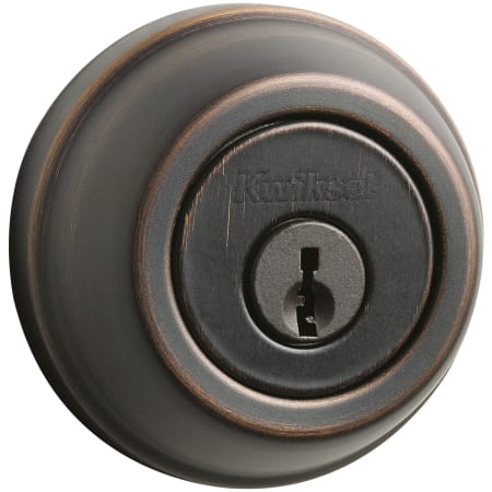 Kwikset Single Cylinder Deadbolt from the 780 Signature Series Venetian Bronze