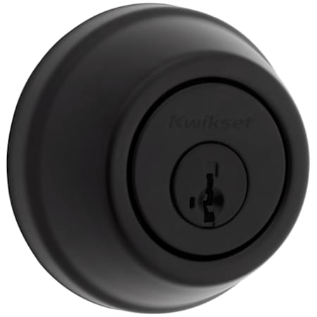 Kwikset 780 Series Single Cylinder Keyed Entry Deadbolt with SmartKey Matte Black