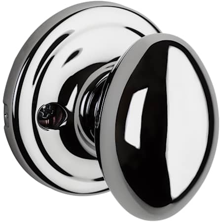 Kwikset Laurel Reversible Non-Turning One-Sided Dummy Door Knob Polished Chrome