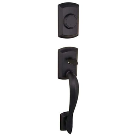 Kwikset Signature Series Avalon Dummy Handleset Matte Black