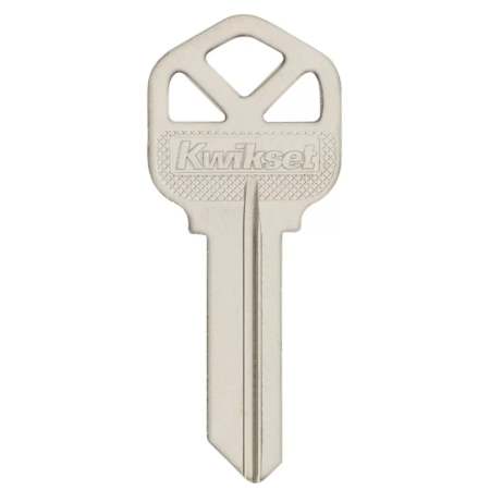 Kwikset Key Blank Nickel Plated na