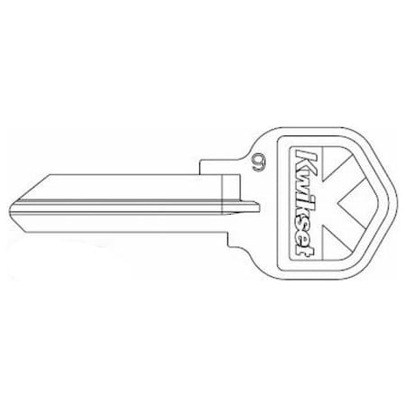 Kwikset 6-Pin Key Blank N/A