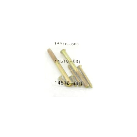 Kwikset 780, 970, 980 and 980S Deadbolt Screw Pack Antique Brass