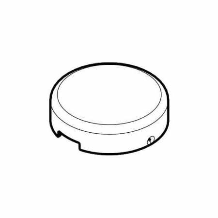 Kwikset Contemporary Screw Cap Cover for San Clemente and Camino Series Handlesets Matte Black