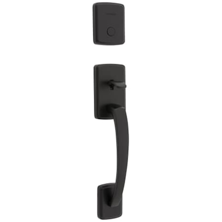 Kwikset Brentford Sectional Dummy Handleset Matte Black
