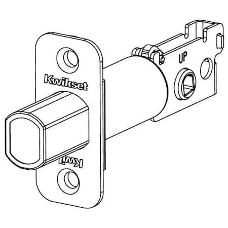 Kwikset RCL 2-3/4" Backset Polished Brass
