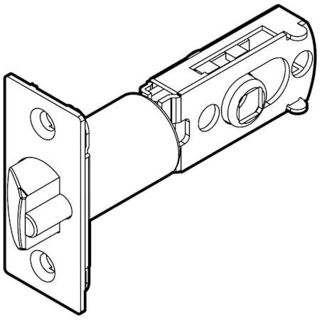 Kwikset Adjustable Square Drive - UL rated Satin Nickel