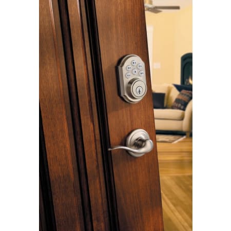 Kwikset-910TRL-ZW-Installed with Tustin Lever