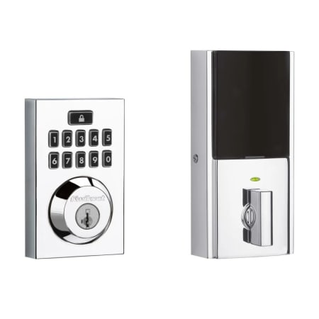 Kwikset-913CNT-HFLRDT-S-Closeup of Deadbolt