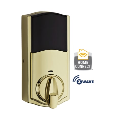 Kwikset-914TRL-ZW-Interior in Lifetime Polished Brass