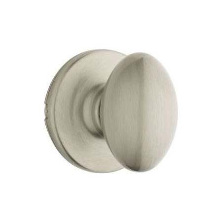 Kwikset Aliso Knob Single Cylinder Interior Pack with Round Rose for Handlesets Satin Nickel
