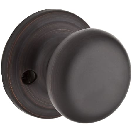 Kwikset Hancock Knob Single Cylinder Interior Pack with Round Rose for Handlesets Venetian Bronze