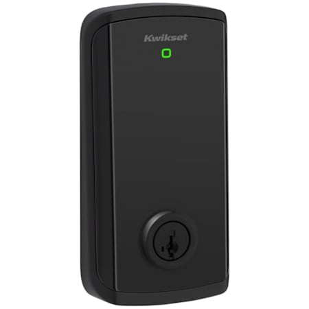 Kwikset Halo Touchscreen Keyless Entry Electronic Deadbolt with WiFi and Smartkey Matte Black