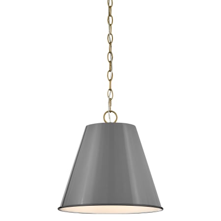 Lark Blake 1 Light 13" Wide Pendant French Gray