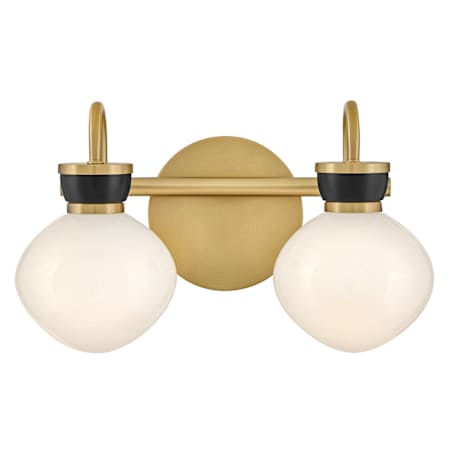 Lacquered Brass / Black