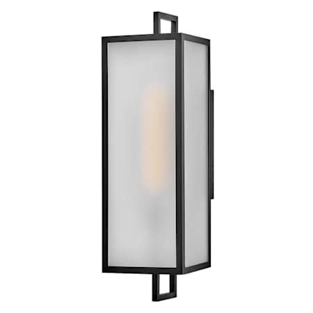 Lark Halden 24" Tall Outdoor Wall Sconce Black