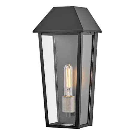 Lark Maclin 16" Tall Outdoor Wall Sconce Black