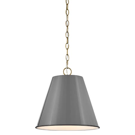 Lark Blake 1 Light 13" Wide Pendant French Gray
