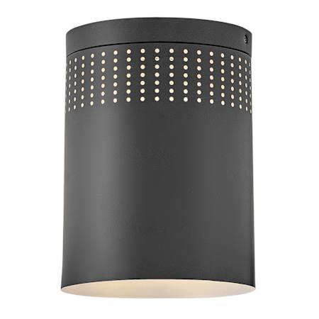 Lark Casey 8" Wide Flush Mount Ceiling Fixture Black