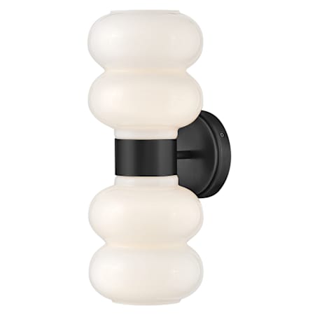 Lark Nadia 2 Light 17" Tall Wall Sconce Black