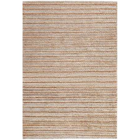 Lavin Rugs Sanika 9-3/4' x 13-1/4' Striped Indoor Rectangular Area Rug Green / Brown