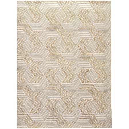 Lavin Rugs Sachin 6-1/2' x 6-1/2' Geometric Indoor Rectangular Area Rug Brown