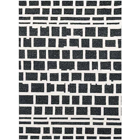 Lavin Rugs Myra 9-3/4' x 13-1/4' Geometric Indoor/Outdoor Rectangular Area Rug Black