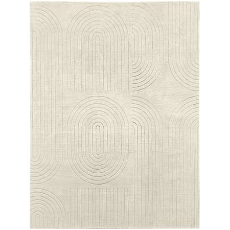 Lavin Rugs Kirti 5-1/4' x 7-1/2' Geometric Indoor Rectangular Area Rug Ivory