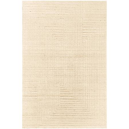Lavin Rugs Kirti 6-1/2' x 6-1/2' Geometric Indoor Rectangular Area Rug Ivory