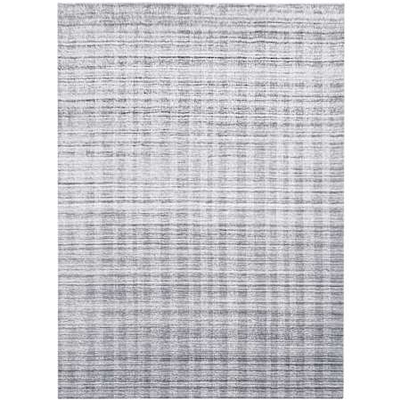 Lavin Rugs Pari 9-3/4' x 13-1/4' Striped Indoor/Outdoor Rectangular Area Rug Gray