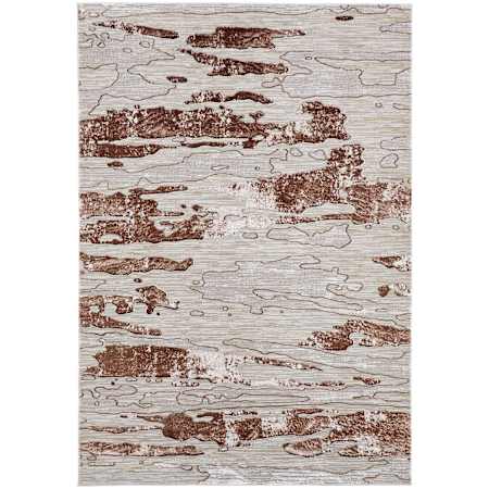 Lavin Rugs Baltea 5-1/4' x 7-1/2' Abstract Indoor Rectangular Area Rug Brown