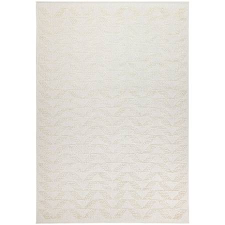 Lavin Rugs Forza 2' x 3' Chevron Indoor/Outdoor Rectangular Area Rug Ivory