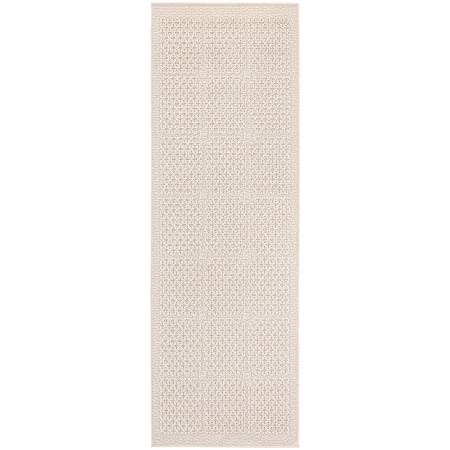 Lavin Rugs Forza 2-3/4' x 7-3/4' Solid Indoor/Outdoor Runner Area Rug Ivory