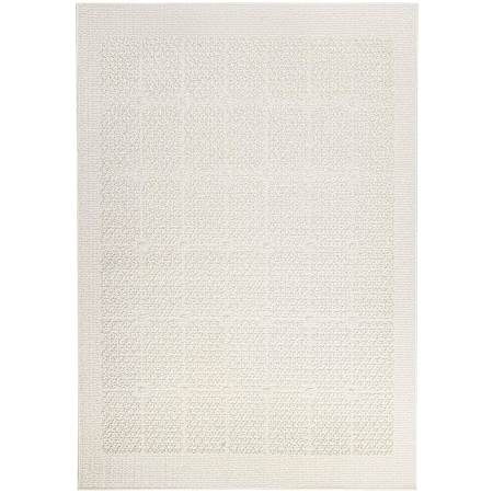 Lavin Rugs Forza 5-1/4' x 7-1/2' Solid Indoor/Outdoor Rectangular Area Rug Ivory