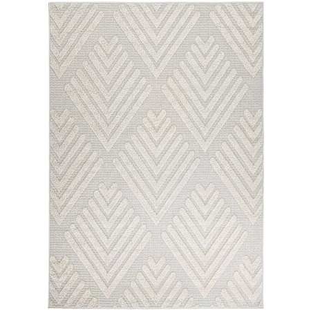 Lavin Rugs Forza 9-3/4' x 13-1/4' Geometric Indoor/Outdoor Rectangular Area Rug Gray