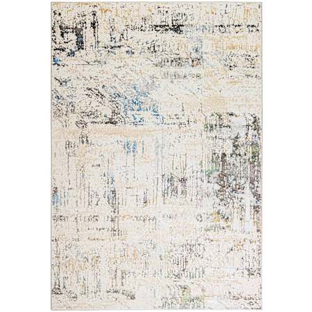 Lavin Rugs Zaria 6-1/2' x 6-1/2' Abstract Indoor Rectangular Area Rug Beige / Gray