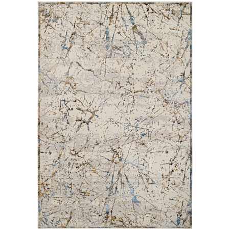 Lavin Rugs Zaria 6-1/2' x 6-1/2' Abstract Indoor Rectangular Area Rug Gray / Gold
