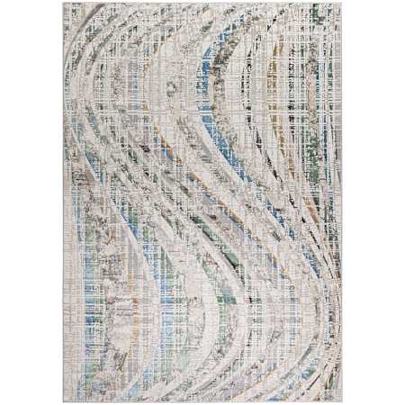 Lavin Rugs Zaria 7-3/4' x 10-3/4' Transitional Indoor Rectangular Area Rug Gray / Blue