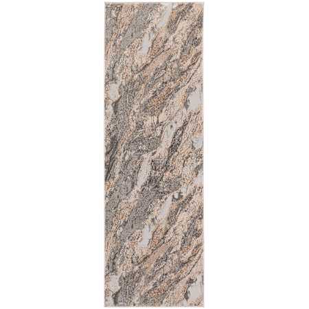 Lavin Rugs Besni 2-3/4' x 7-3/4' Abstract Indoor Runner Area Rug Gray