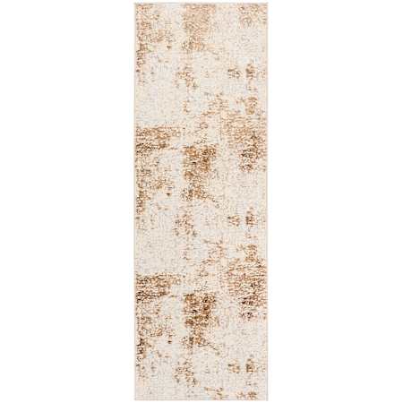 Lavin Rugs Livia 2-3/4' x 7-3/4' Abstract Indoor Runner Area Rug Gold