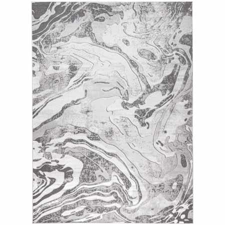 Lavin Rugs Ayda 7-3/4' x 10-3/4' Abstract Indoor Rectangular Area Rug Gray