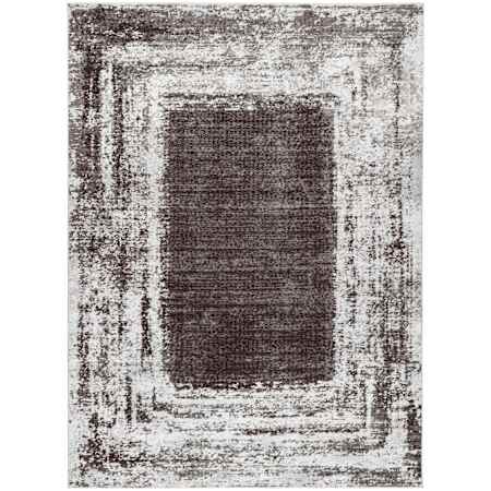 Lavin Rugs Ayda 9-3/4' x 13-1/4' Border Indoor Rectangular Area Rug Black