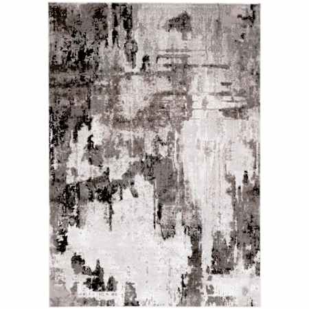 Lavin Rugs Ayda 9-3/4' x 13-1/4' Abstract Indoor Rectangular Area Rug Black
