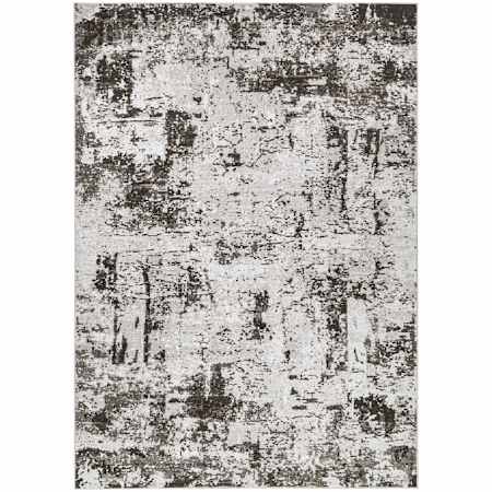 Lavin Rugs Ayda 9-3/4' x 13-1/4' Abstract Indoor Rectangular Area Rug Black