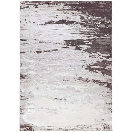 Lavin Rugs Ayda 7-3/4' x 10-3/4' Abstract Indoor Rectangular Area Rug Gray