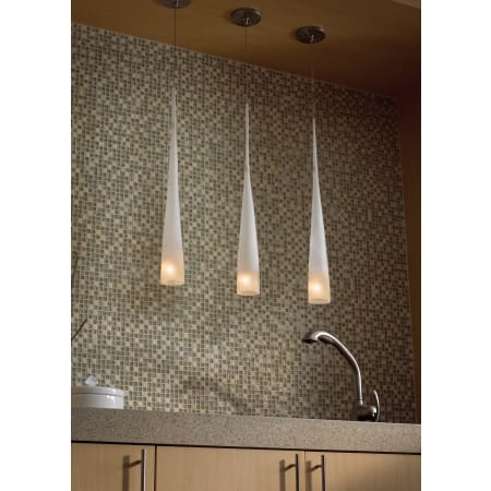 Frost Glass - Commercial Application (4 Inch Round Flush Canopies Sold Separately)